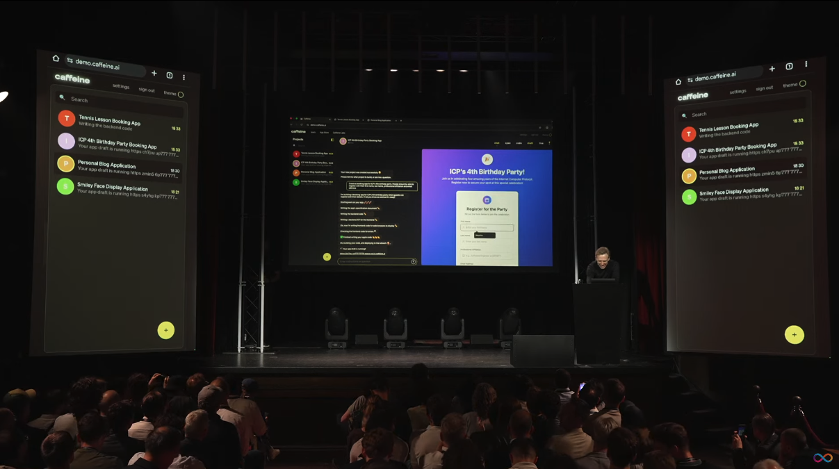 【DFINITY】AI がDAppsを書く「Self-Writing Internet」をコンセプトとした「caffeine.ai」を発表