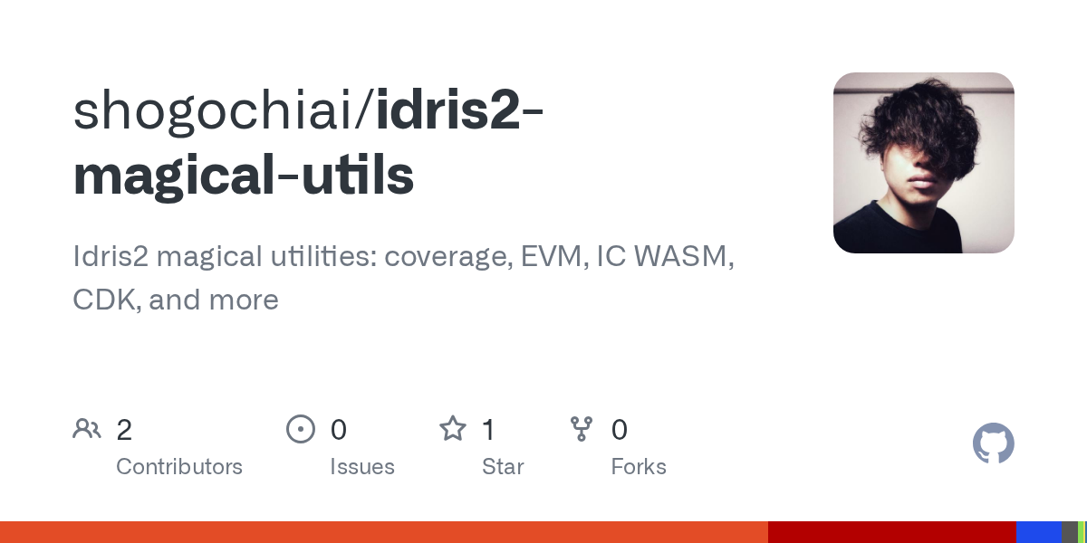 idris2-magical-utils — Idris2 CDK / IC WASM toolchain
